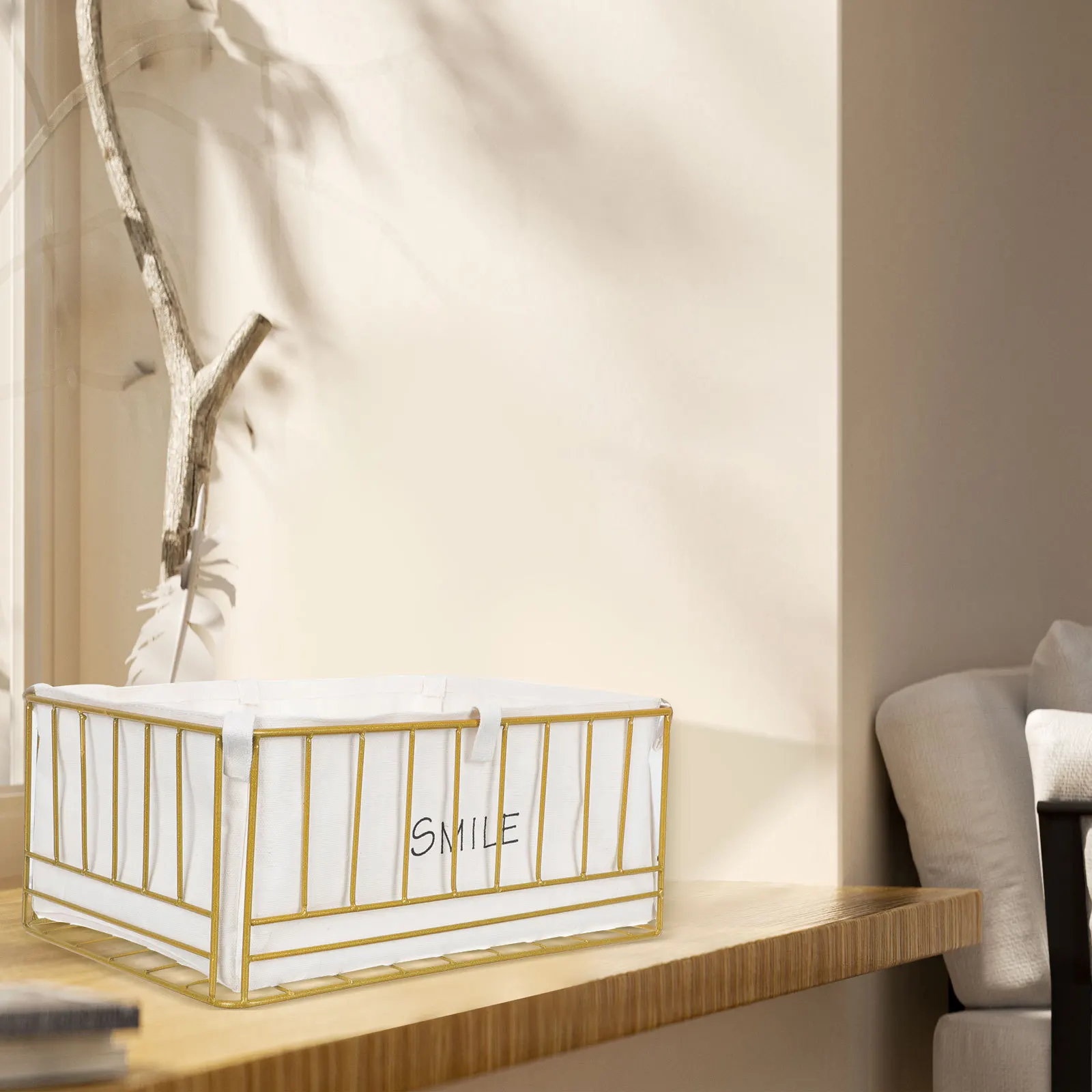 

Multifunctional Metal Basket Desktop Home Storage Organizer For Desktop Storage Basket Fruits Cosmetics Snacks Sundries