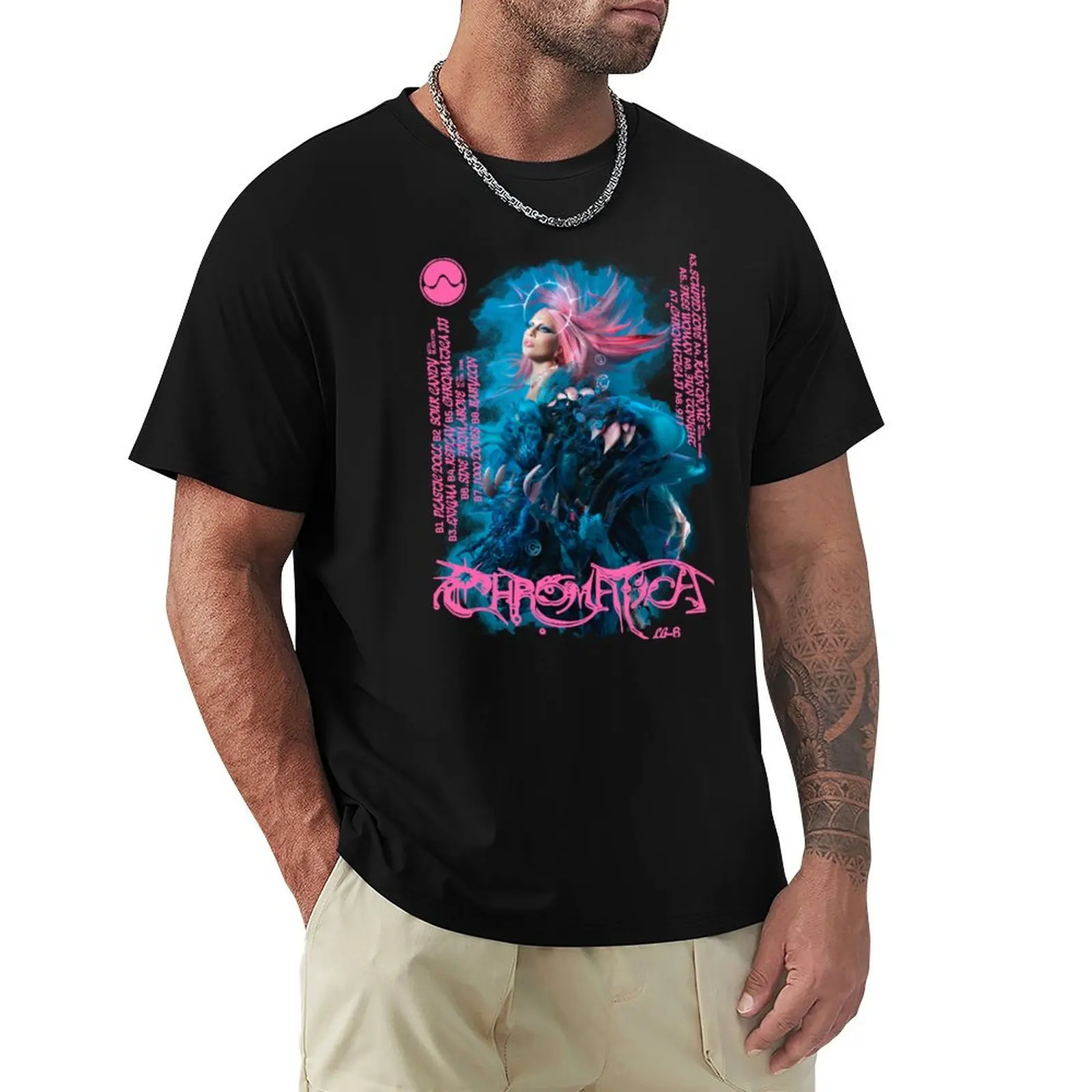 

Chromatic stupid love pink blue T-Shirt T-shirts man sublime mens graphic t-shirts funny