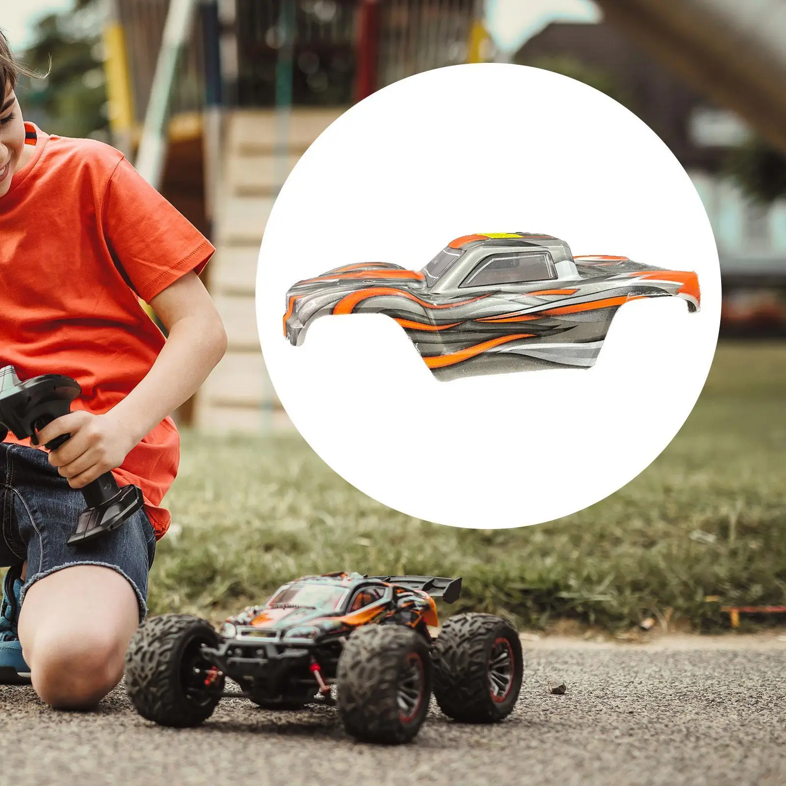 1/14 مقياس RC جسم السيارة شل يستبدل مباشرة لعبة هواية نموذج خفيف الوزن DIY