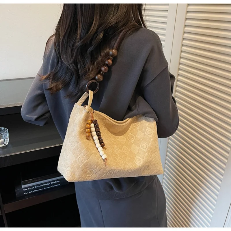 

Women Crossbody Bag Luxury Designer Oblique Cross Single Shoulder Bag Large Capacity Handbags Retro Matte PU Leather Hobos