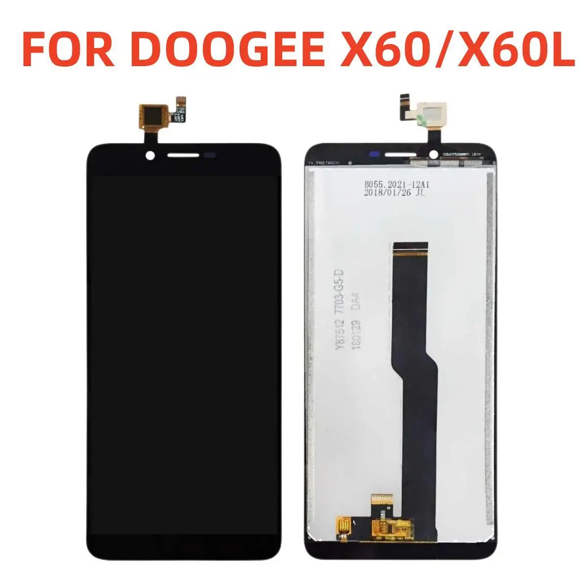 

5.5inch For Doogee X60 LCD Display + Touch Screen Digitizer Assembly Replacement For Doogee X60L Cell Phone Accessories