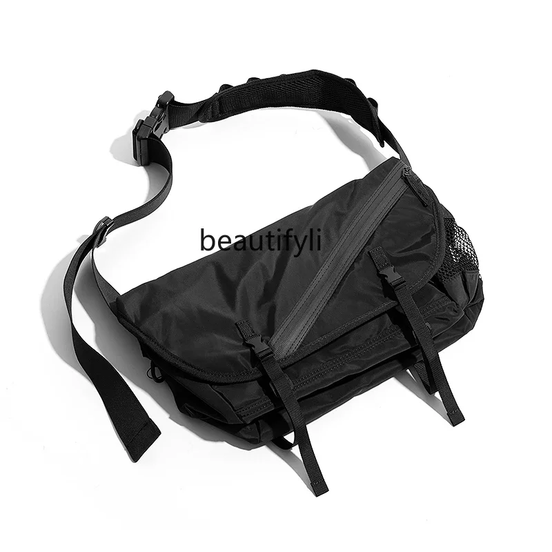 

Shoulder Messenger Bag Leisure Function Messenger Bag Japanese Style Workwear Sports Backpack