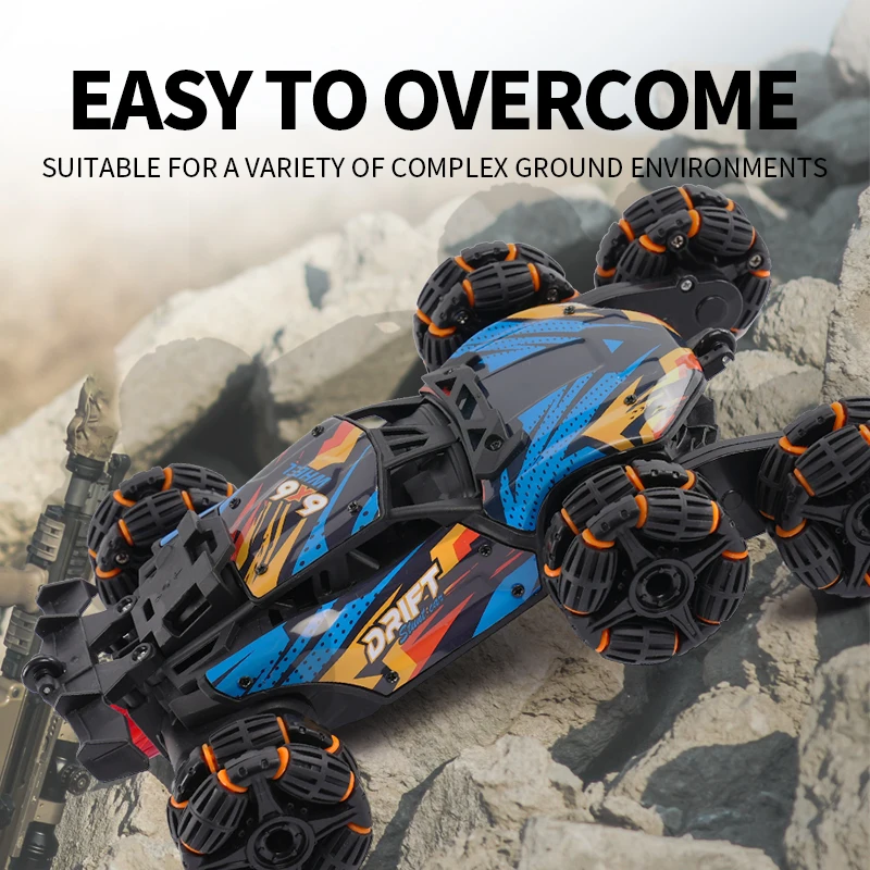 RC Car Six Wheels Toy Spray Twisting Stunt Drift Car Remote Controlled Cars RC Toys for Children Adults Remote Controlled Car