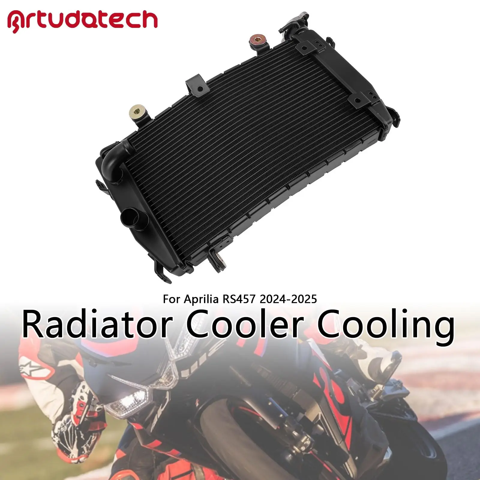 Radiator Cooling Engine Cooler for Aprilia RS457 RS 457 2024-2025