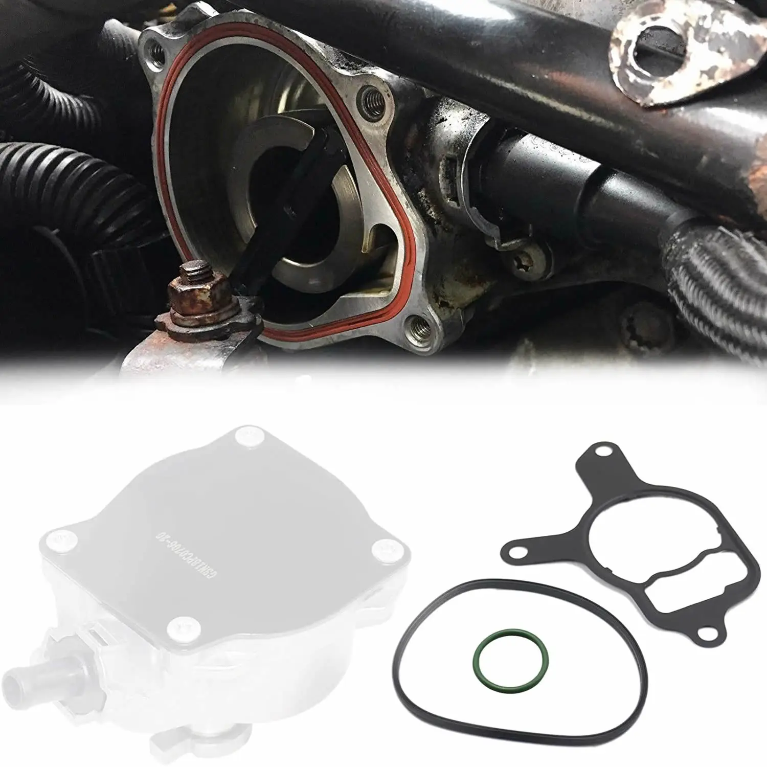 Pompa próżniowa odbudować zestaw uszczelniający dla Volkswagen uszczelka 2.5 L 07K145100C pasuje do Jetta Beetle New Beetle Golf królik Passat Audi TT RS