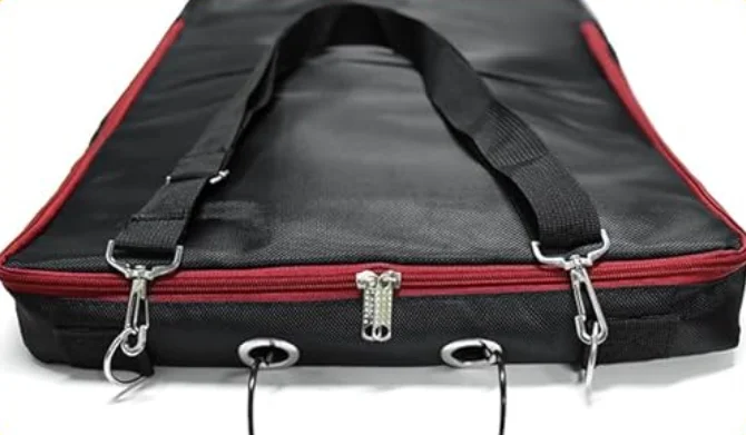 3-Prong Tack Rack Horse Halter Bag, Bridle & Harness Carry Case