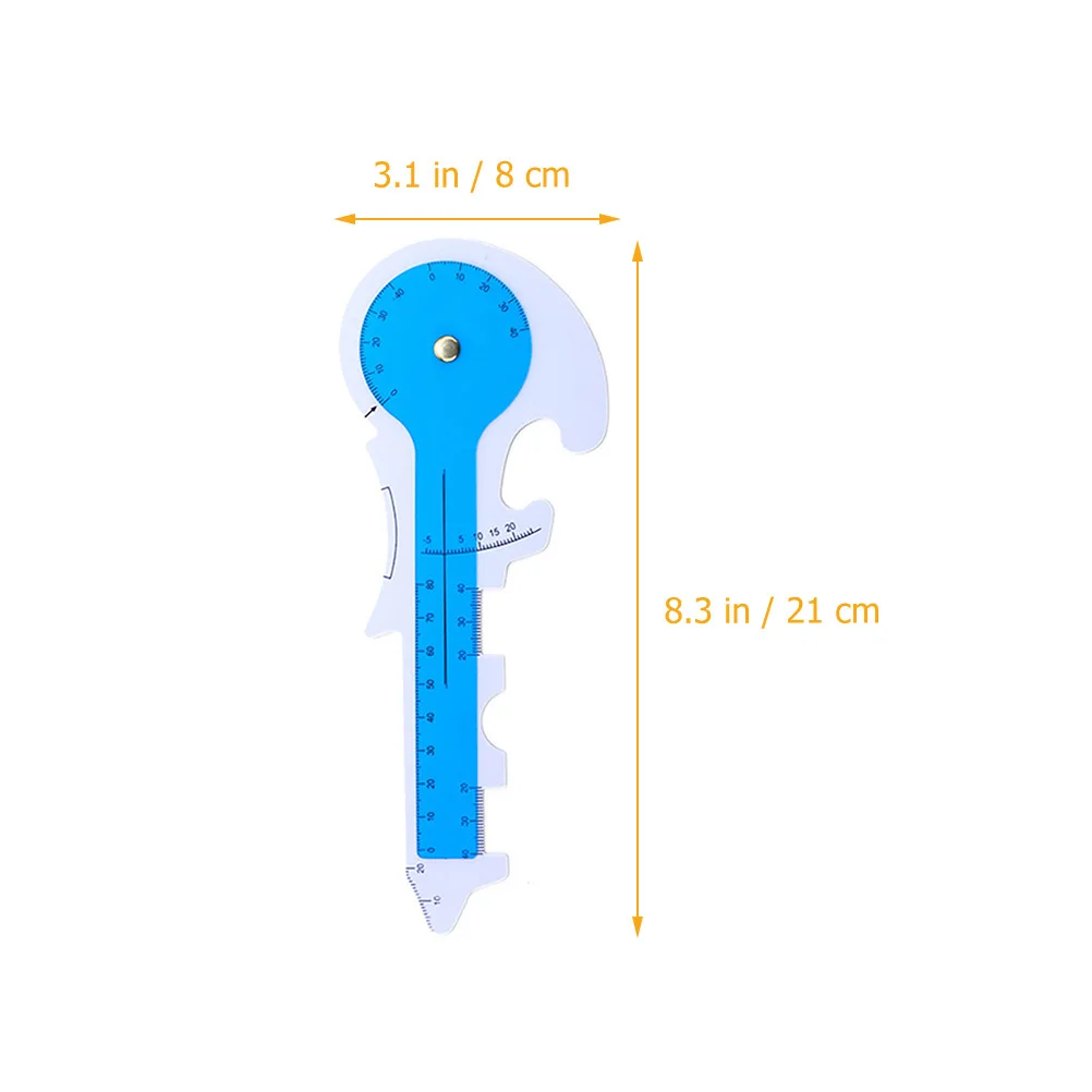 Pupil Distance Measuring Plastic Ruler for Eyeglasses Precise Lightweight Tool Multifunction Pupillometer for Optometrist Use