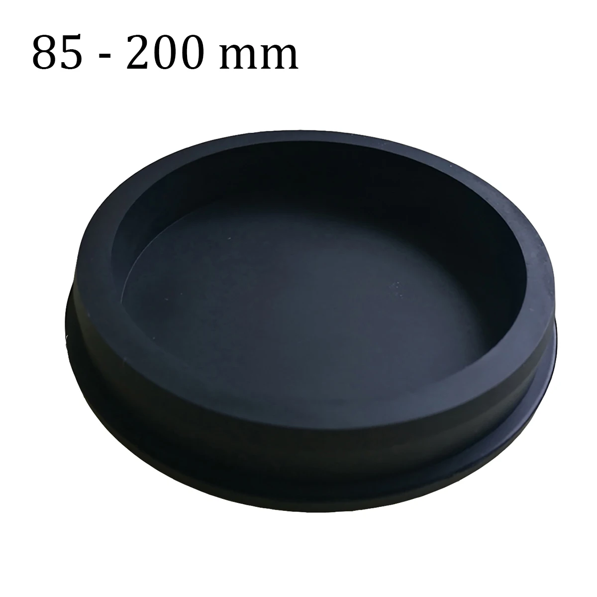 

Круглые заглушки для отверстий из силиконовой резины, черные/белые, 85 - 200 мм, Т-образные заглушки, защелкивающаяся прокладка, стандартные концевые чашки, 1 шт.