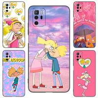 Hey Arnold Hot Black Silicone Phone Case For Xiaomi Redmi Note 10 11 11S 12 12R 13 13R Pro 12S 4G 11T 5G Plus 10S