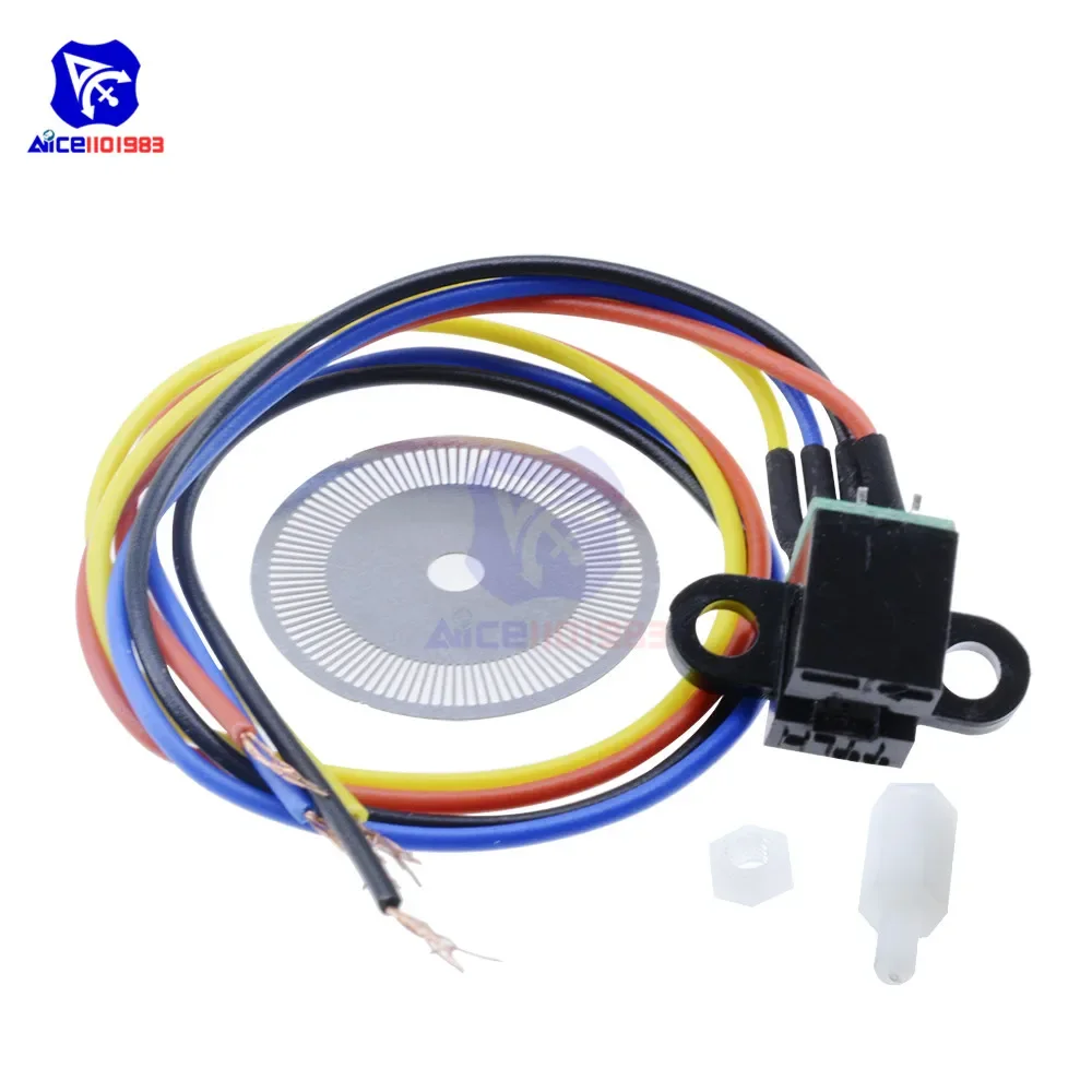 Photoelectric Speed Sensor Encoder Code Disc Disk Code Wheel for Freescale Smart Car 5V Laser Cutting Quadrature Signal Output