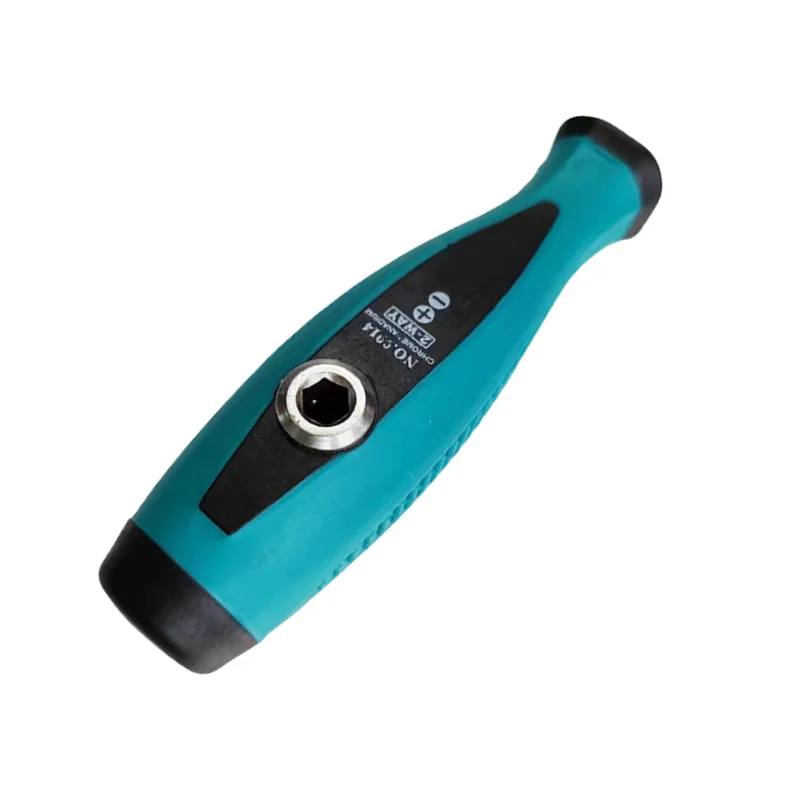 1pc 1/4'' Hex Screwdriver Handle 6.35mm Magnetic Screwdriver Bits Holder For Slotted Torx Phillips Socket Wrench Motorcycle Tool