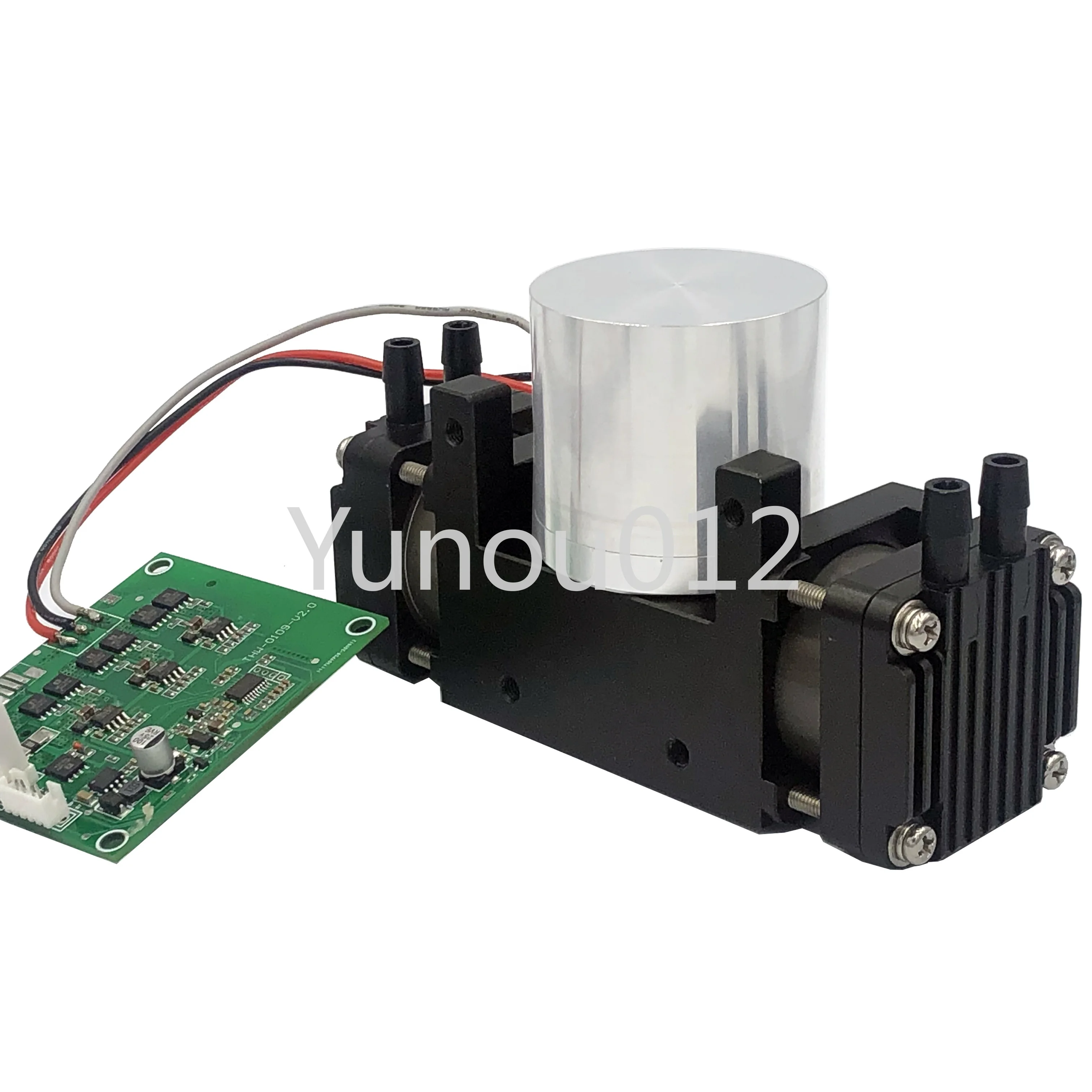 Dual Brushless Micro Motor Small Air/Gas Pumps 12V24 V Diaphragm Vacuum Bull Pump DC