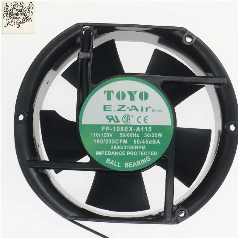Для TOYO FP-108EX-A115 AC 110 В 38 Вт 172x150x51 мм 2 кабеля Новый