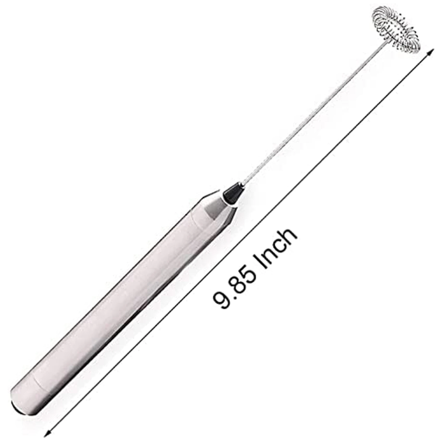 Electric Milk Frother Rod Stainless Steel Handheld Milk Frother Frother Battery Operation