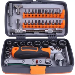 Labor-Saving Ratchet Screwdriver Set Household Combination Toolbox Hardware Magnetic Screw Driver Kit Bits Torx Screwdrivers