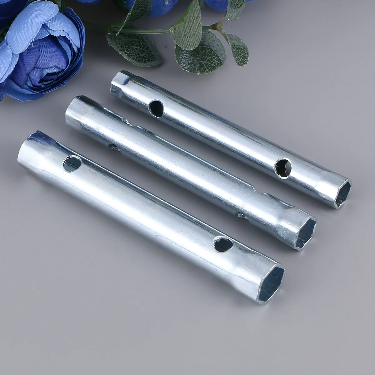 

3pcs Faucet Wrench Water Tap Nut Adjuster Carbon Steel Double-Ended Tool For Sink Bathtub Supply Line Nut Repair Kit Home