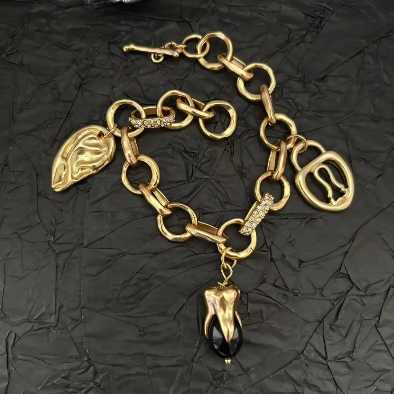

Face series bracelets, luxurious abstract art, old money office Siren style