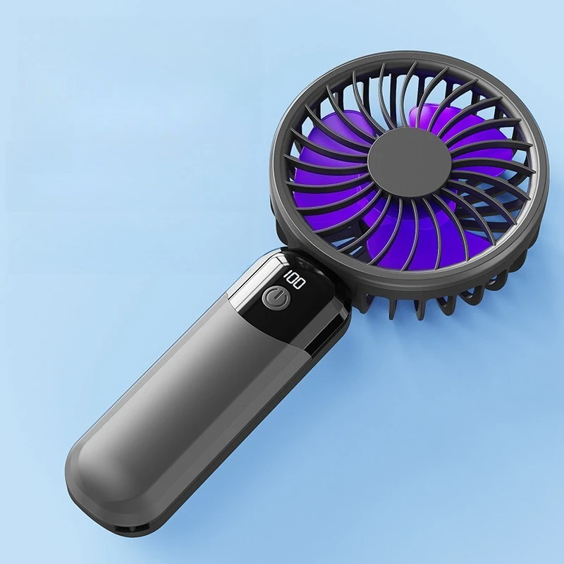 novo-ventilador-portatil-de-mao-com-display-digital-led-6-velocidades-ajustaveis-pequeno-ventilador-de-resfriamento-base-que-pode-ser-usada-como-suporte-para-celular