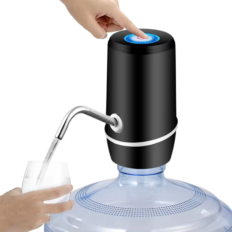 5 Gallon Water Bottle Pump Electric USB Charging Portable Automatic Drinking Water Jug Dispenser for Barrels