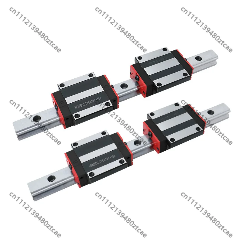 HGR15 HGR20 Square Linear Guide Rail Kit 15mm 20mm With HGH15CA HGW15CC HGH20CA HGW20CC Sliding Blocks
