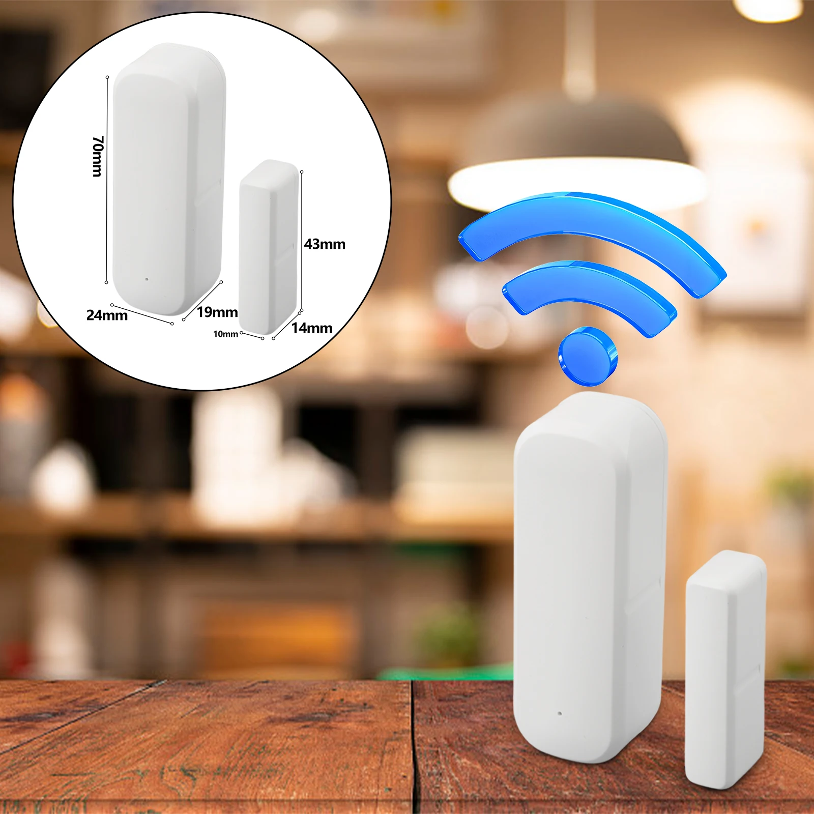 

Умные датчики дверей и окон с граффити, дверные магниты для Tuya WiFi для Zigbee, умный дверной датчик, дверной магнит с голосовой поддержкой