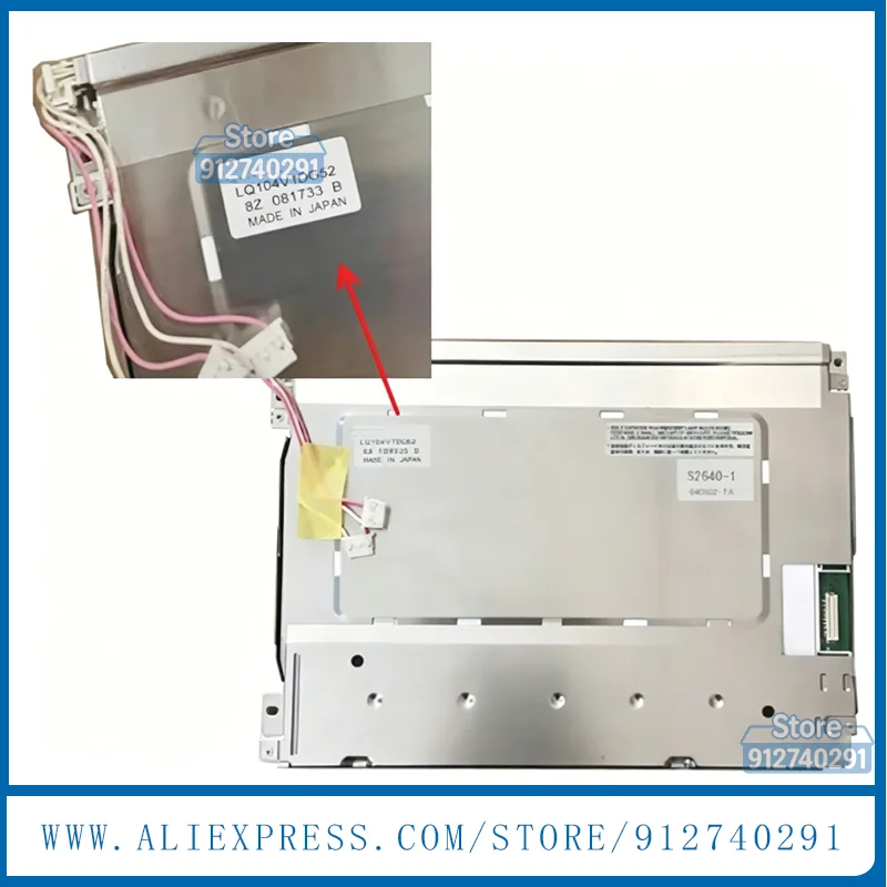 

Original 10.4 Inch LQ104V1DG52 LQ104V1DG51 LQ104V1DG59 LQ104V1DG5B Industrial LCD Display Screen Panel