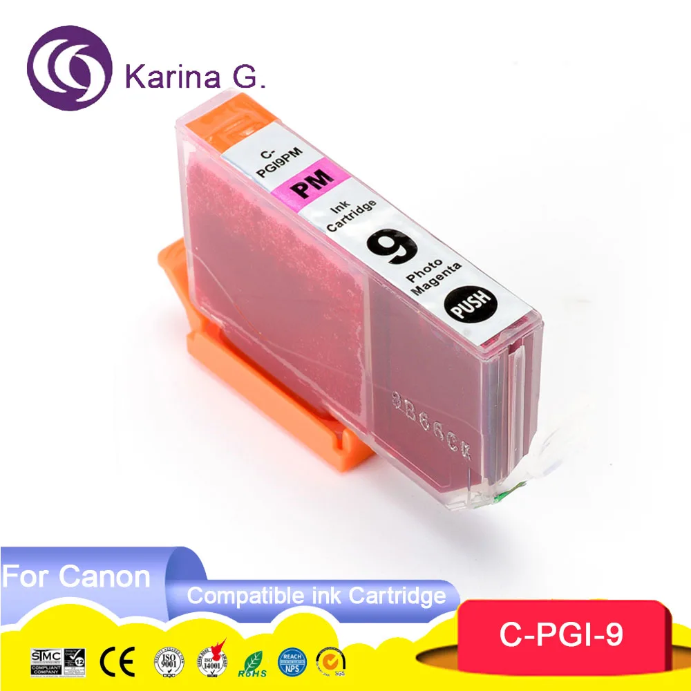 PGI-9 PGI9 For Canon PGI-9 With Chip Compatible Ink Cartridge For Canon MX7600/iX7000/IX7000 RFB MX7600/Pro9500