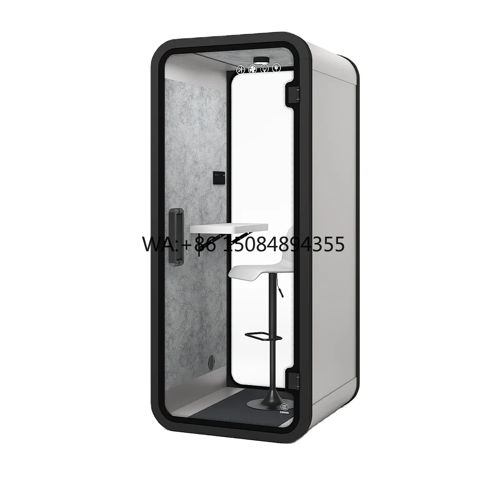 Prodec Acoustic: Silent Booth for Office Privacy Work Pods Acoustic Cabin Telephone Booth.