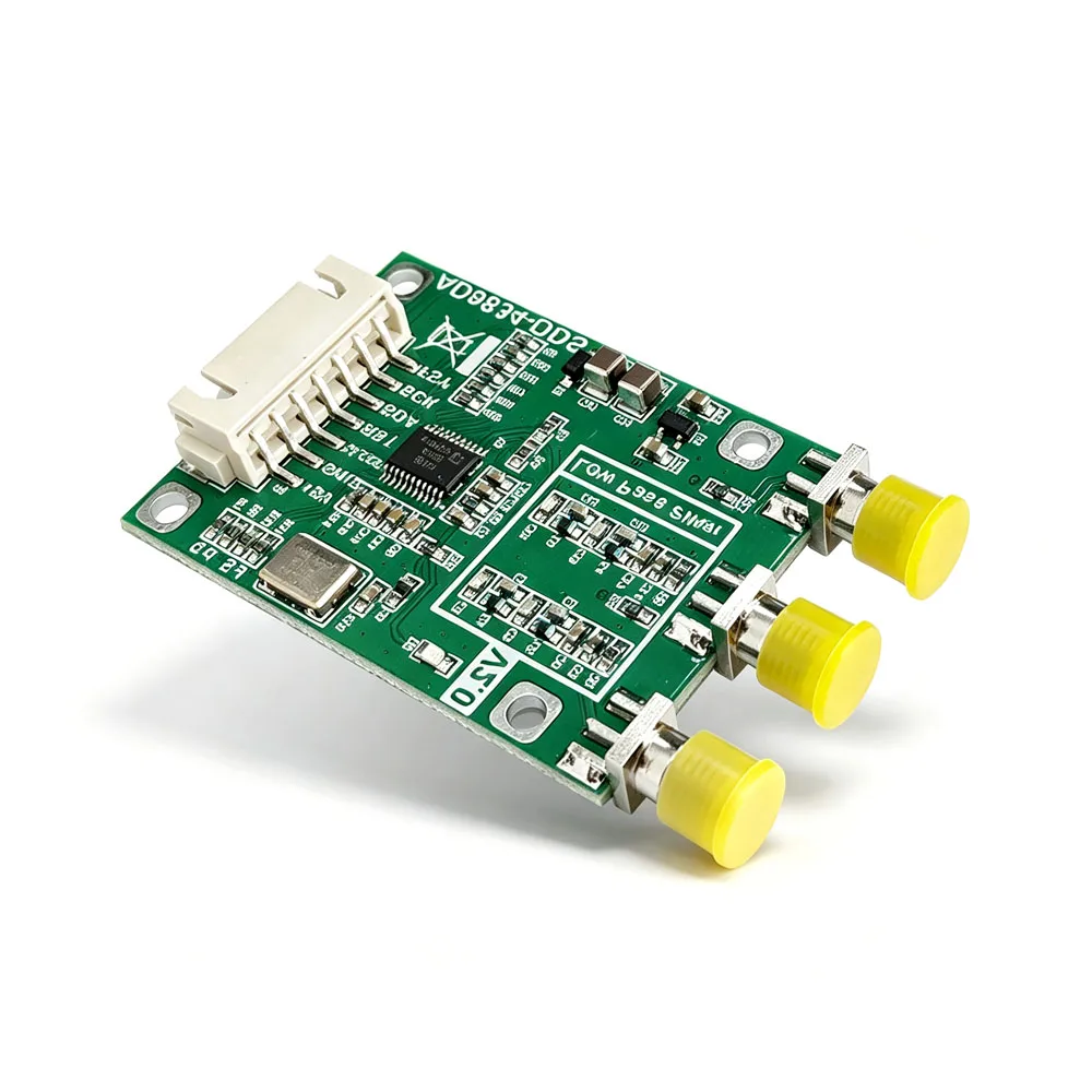 AD9834 DDS Function Generator Module 0.5Hz-25MHz Sine/Triangle/Square Wave, Sweep Frequency Source for Test Equipment
