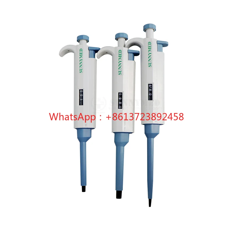 SY-B109 Digital Single Channel Micro Adjustable Laboratory Lab Autoclavable 0.1microliter to 5ml Pipette