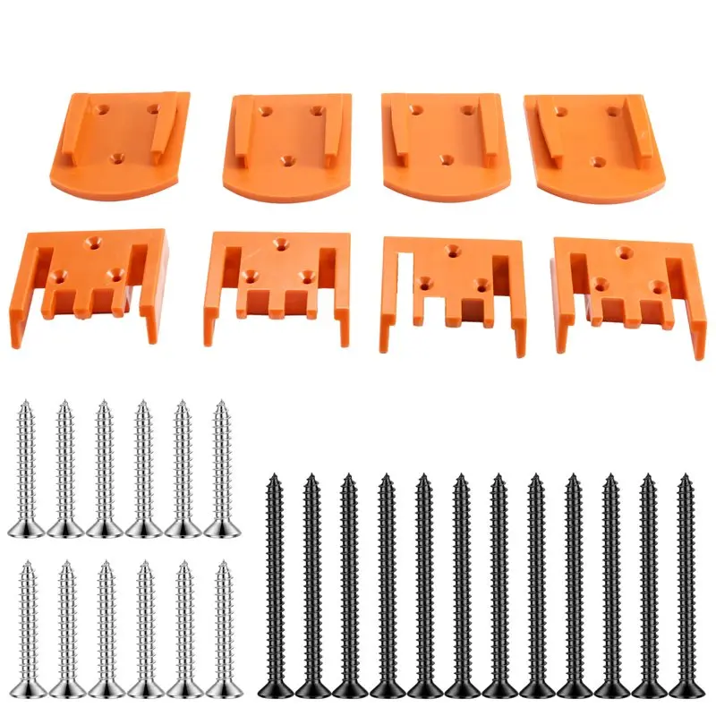 

A25I-8-Pack Tools Drill Mount Holder For RIDGID 18V Li- Drill Drill Tool Mount Fits Work Van, Shelf, Toolbox