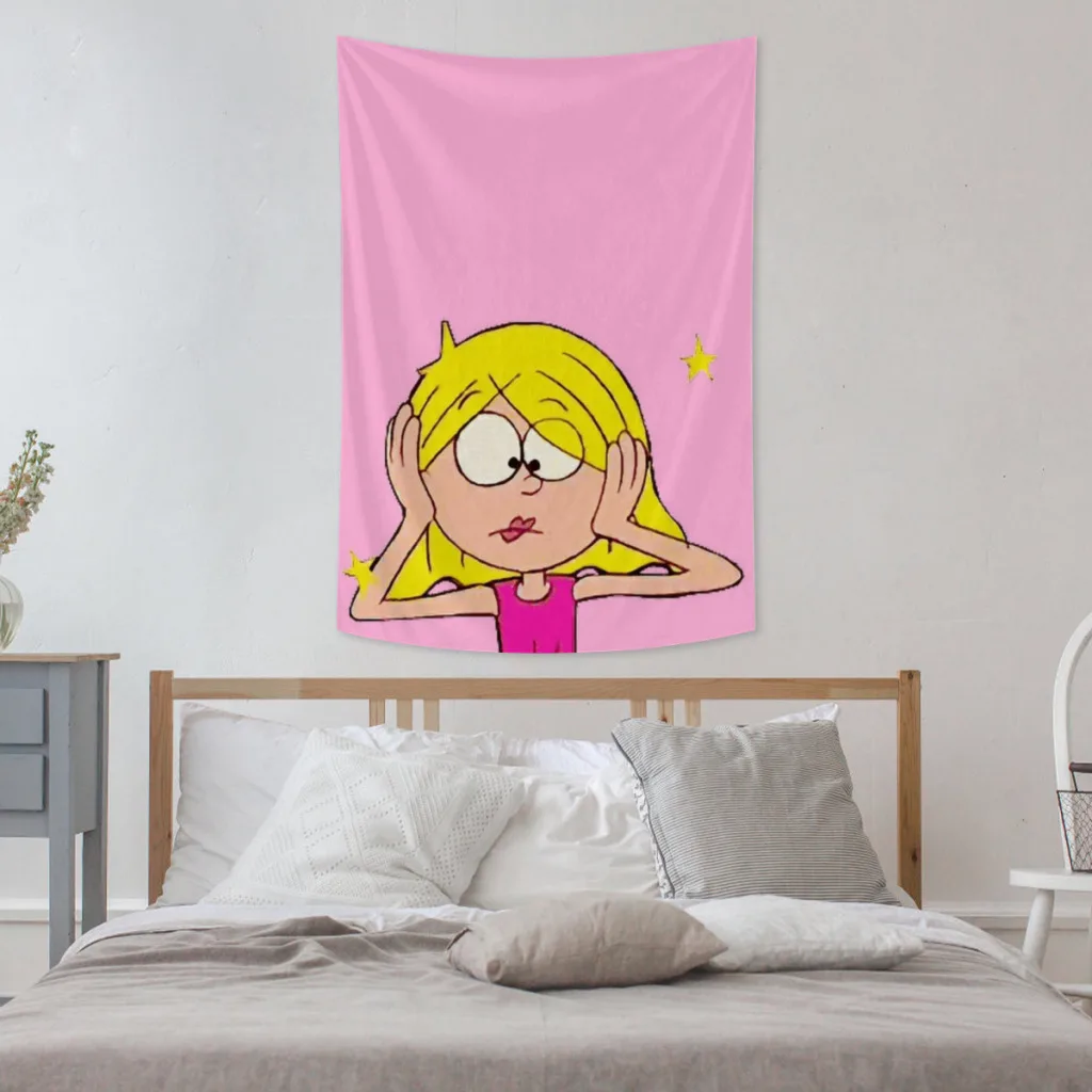 Lizzie Mcguire Fabric Tapestry    for Wall Bedroom Room Decorating Items