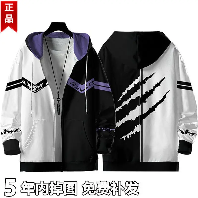 Kamen Rider DECADE Zipper Sweatshirt Build Anime Jacket ZIO Time King Boy Jacket Hooded Tide