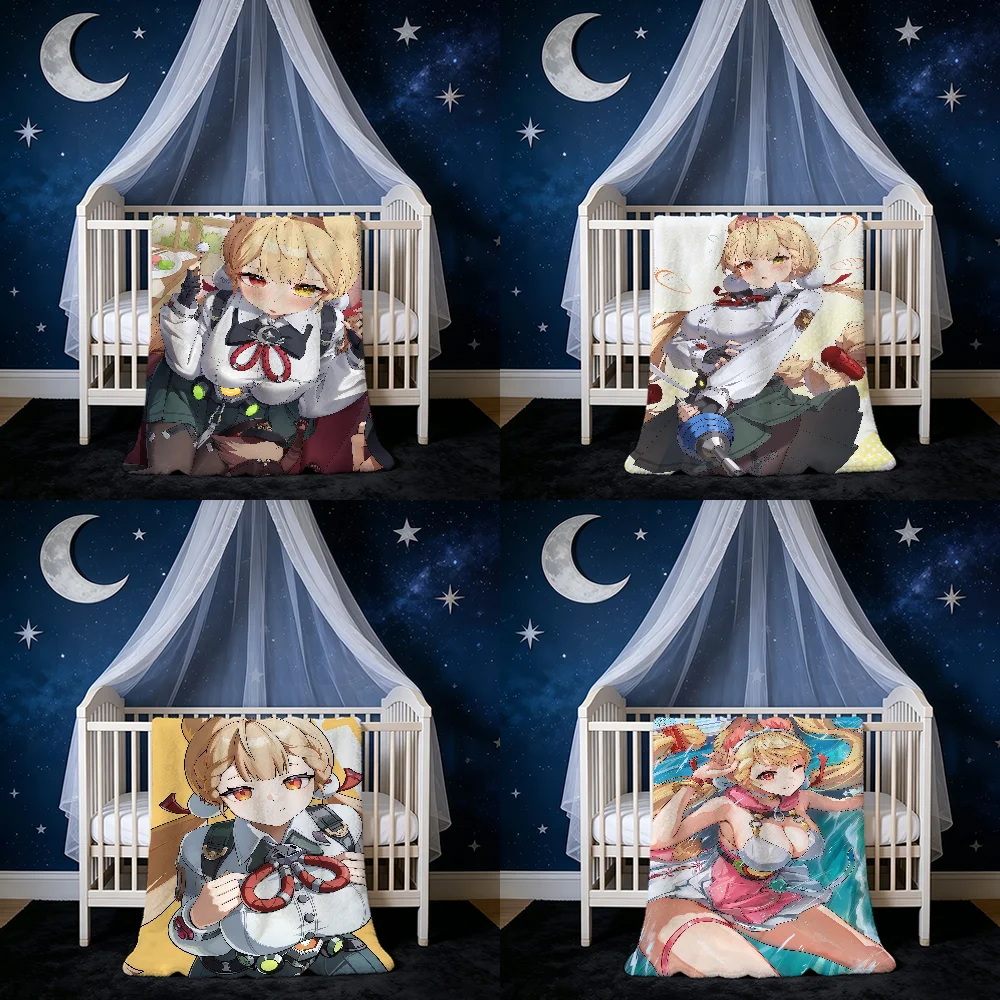 Zenless Zone Zero Alice Thymefield Blanket Blanket for Home Bedroom Bed Sofa Picnic Travel Office Cover Blanket Kids