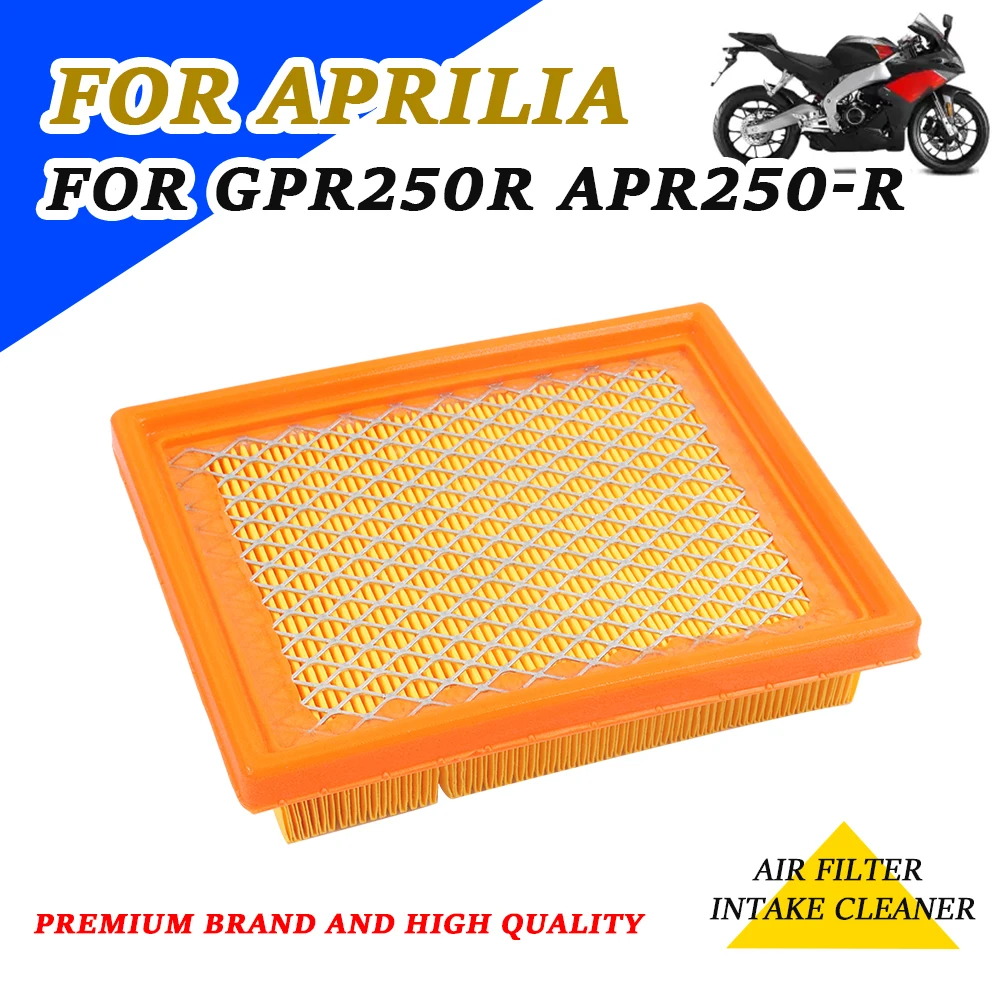 

Motorcycle Accessories Air Filter Intake Cleaner Element Engine Protector For Aprilia GPR250R APR250-R APR250R GPR 250 APR 2023