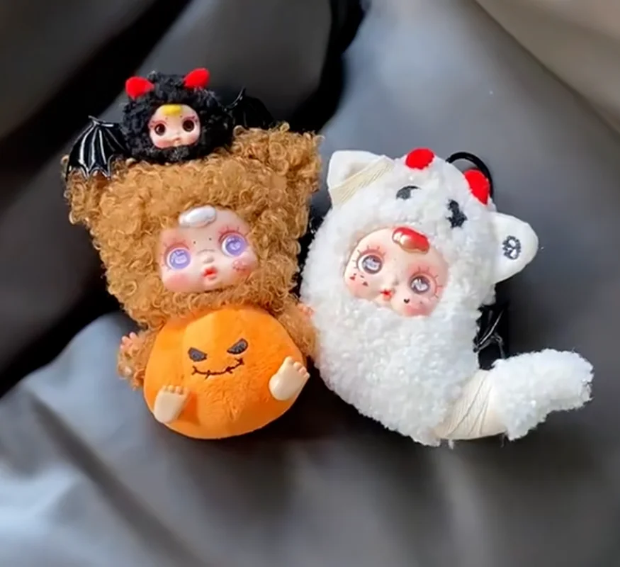 Nuova scatola cieca per feste di Halloween MM caramelle al latte elfo scuro sorpresa giocattolo appeso scatola cieca alla moda regali per bambini e adulti