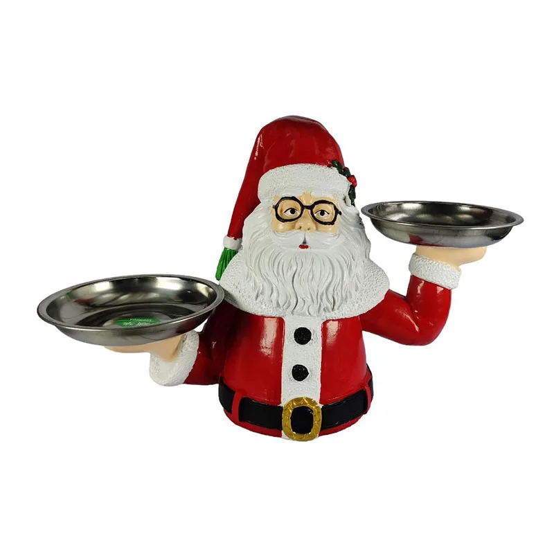 Christmas Snowman Santa Snack Tray Snack Holder Functional Snack Holder For  Christmas Birthday Parties Family Gatherings