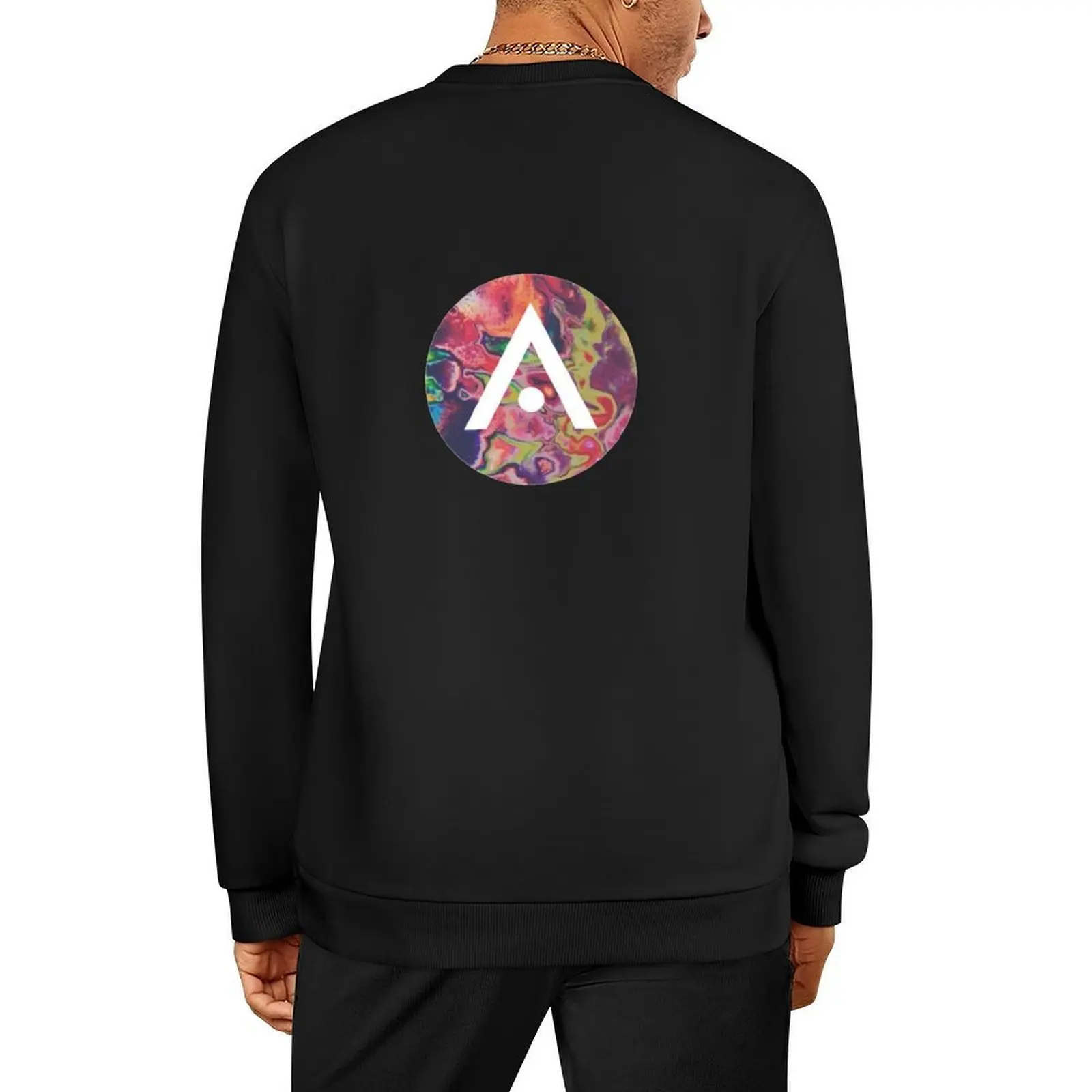 

Rainbow Tie Dye Aveda Logo Pullover anime clothes winter clothes clothes for men korean autumn aesthetic sweatshirts