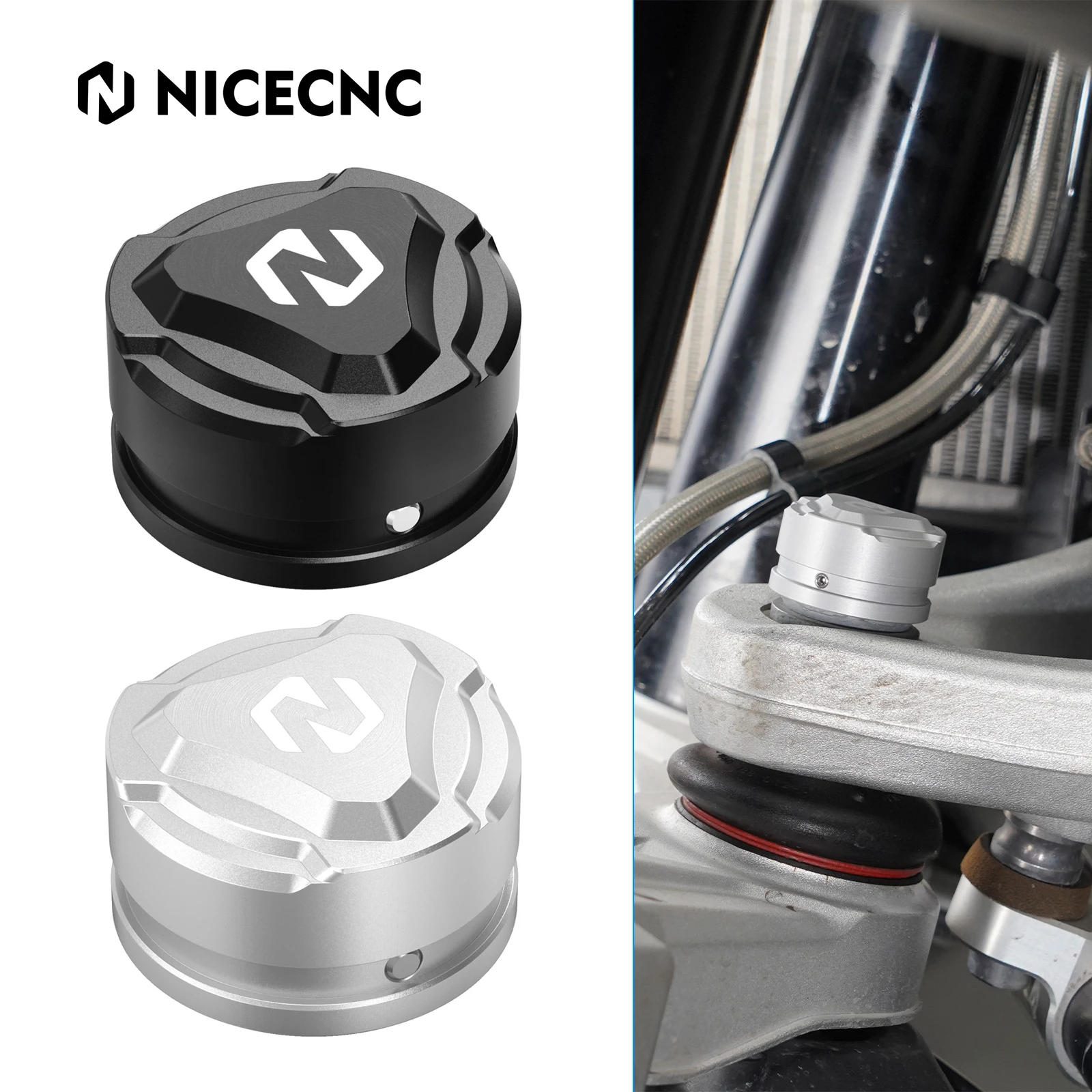 

NICECNC Motorcycle Suspension Linkage Cap Cover for BMW R1250GS Adventure R 1250 GS R1250GSA 2019 2020 2021 2022 2023 2024