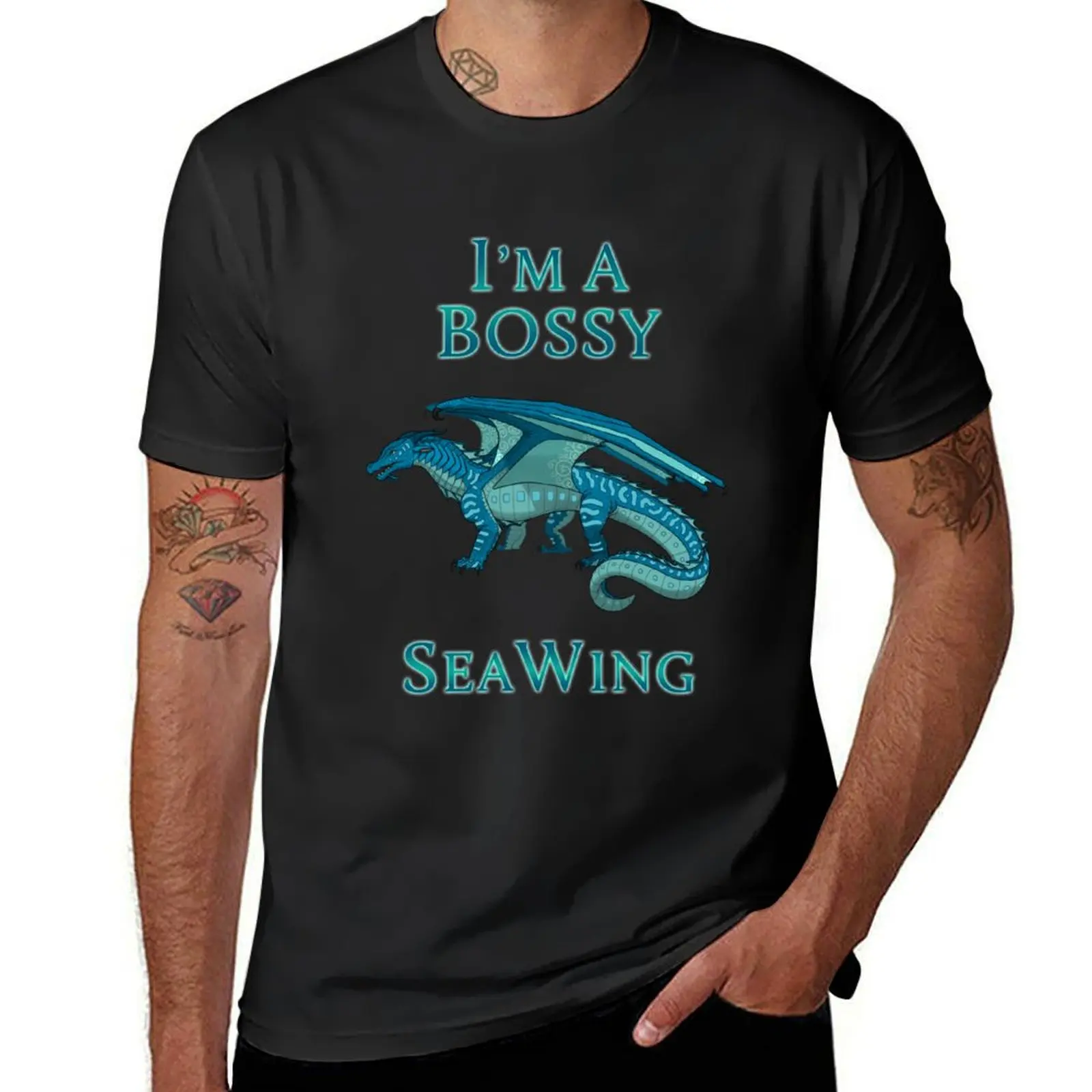 I'm a Bossy SeaWing T-Shirt Blouse custom shirt anime designer t shirt men