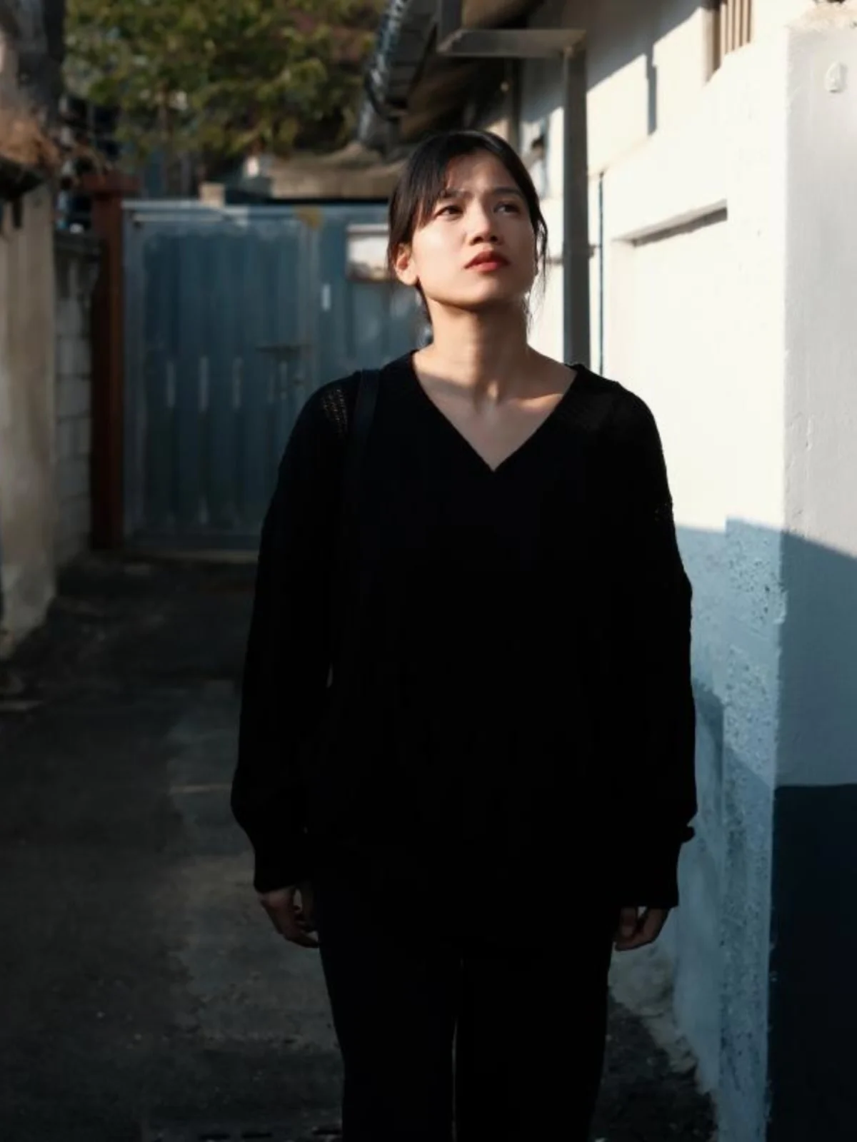 

Ретро-пуловер в гонконгском стиле с V-образным вырезом, ажурный, свободный, женский трикотаж, корейский стиль, осенне-зимняя уличная мода