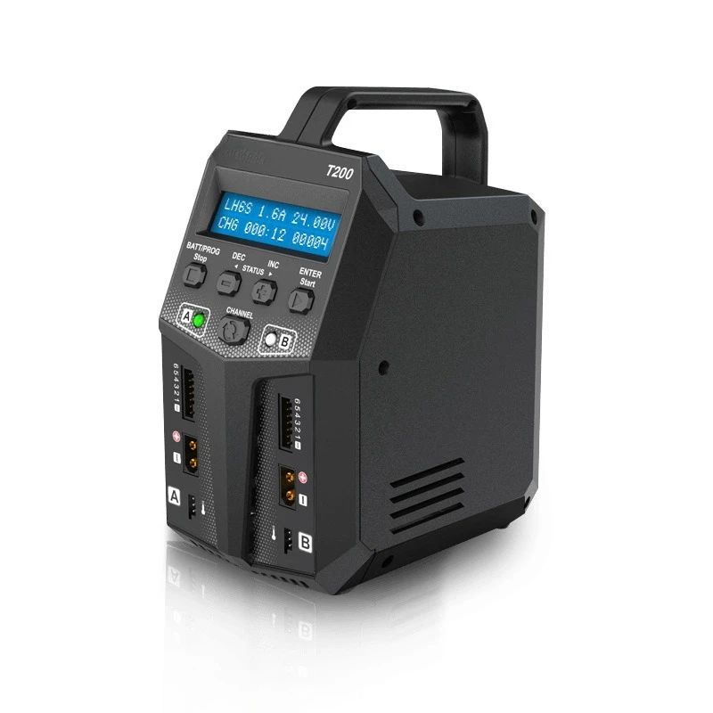 

T200 aircraft model car model high power, dual channel balanced charger AC