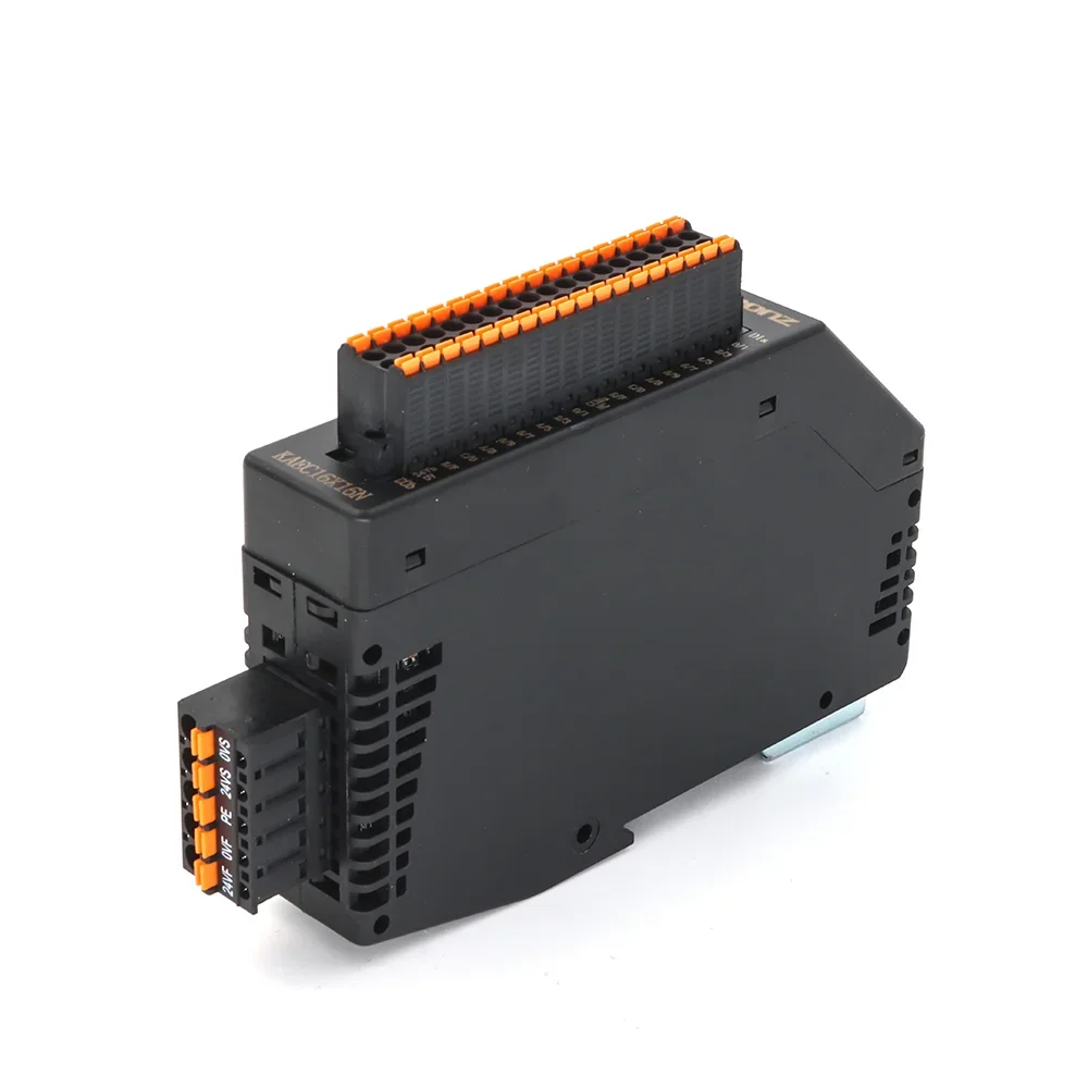 KRONZ EtherCAT Módulo IO Digital PNP NPN 16 canales Entrada Salida Terminal de E/S remoto Bus Ethernet Industrial Módulo Modbus IO