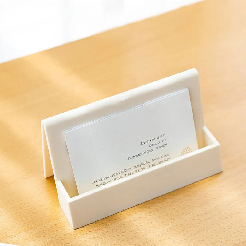 Минималистичная настольная визитная карточка, планшетофон для бизнеса, оригинальная визитница, фирменная витрина
