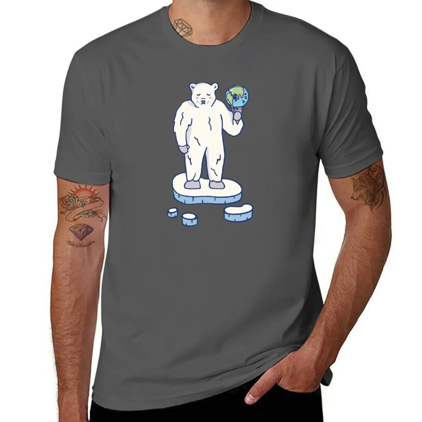 Global warming T-Shirt Lightweight Print T-Shirt