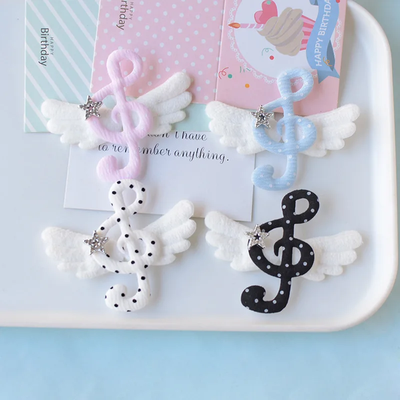 Music Note Wing Hair Clips Sweet Japanese Polka Dot Star Side Barrettes Fashion Daily Party Hair Accessories