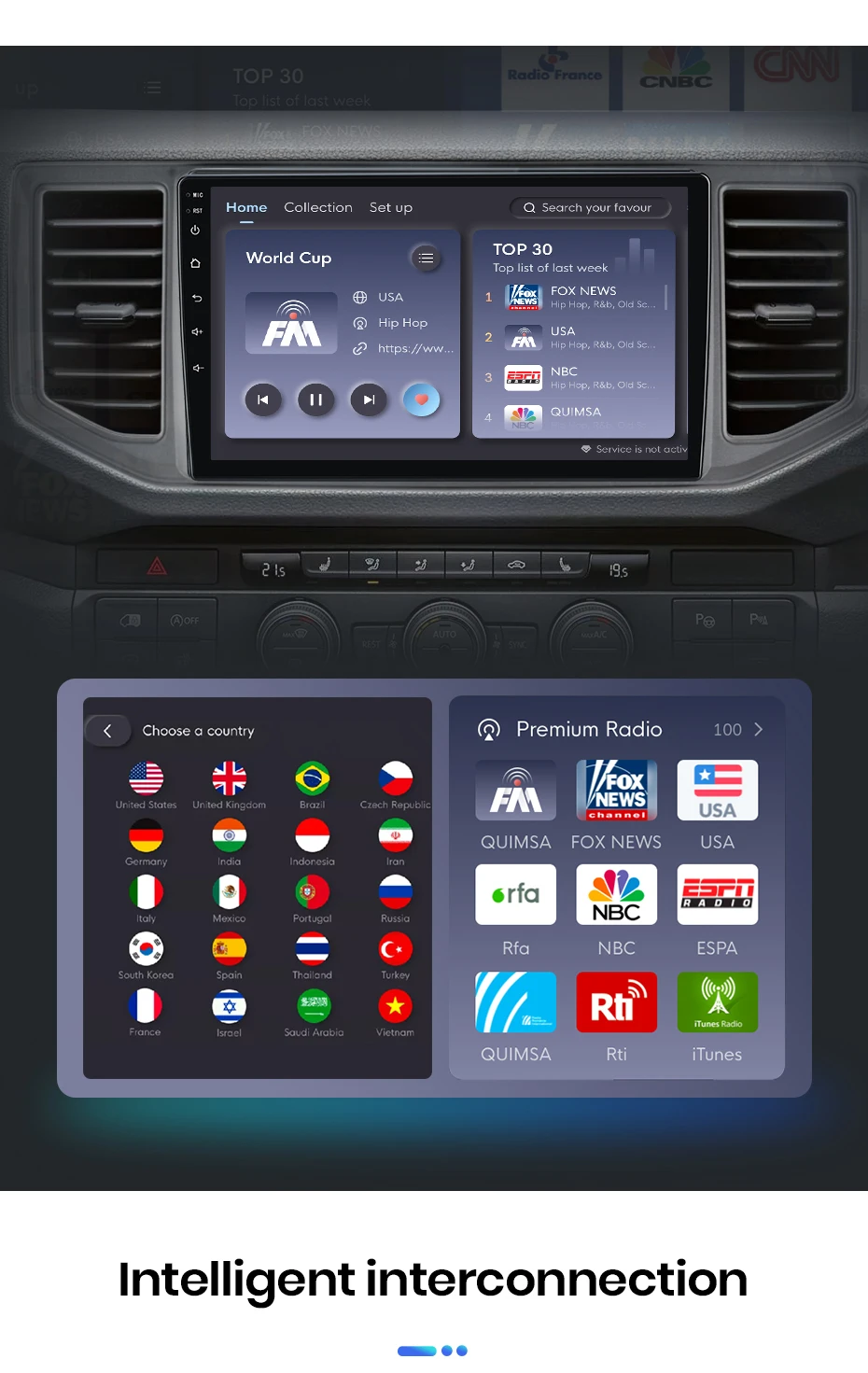 Junsun Autoradio für VW Volkswagen Crafter 2017 2018 2019 2020 2021 CarPlay Android Auto FM RDS DSP BT GPS Navi SWC HD IPS Touchscreen Plug & Play Multimedia-Player Freisprecheinrichtung Original-Autostil-Haupteinheit – Detail 11