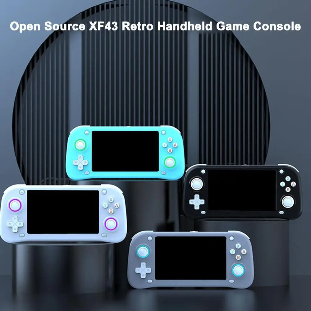 

For XF43 Open-source Handheld Game Console Screen TV-Output Gaming Video Players Console Portable Pocket Device Child Gift