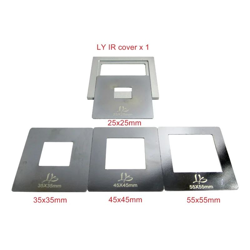 LY BGA IR Mate Reflektor IR Penutup Universal Atas Pemanas Reflektor Set untuk IR6500 IR8500 IR-PRO-SC Inframerah BGA Ulang Stasiun