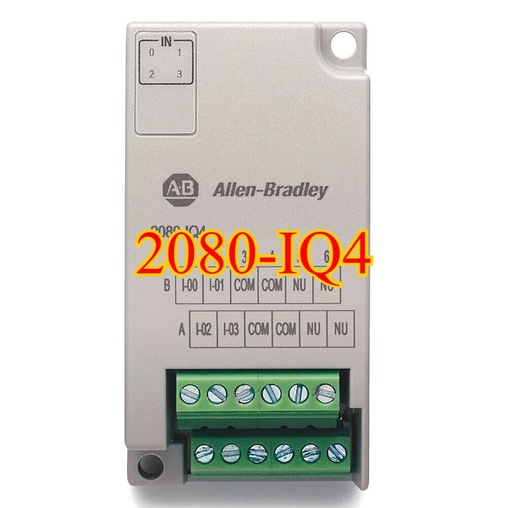 

AB 2080-IQ4 Series A Micro800 8-Ch Digital 12/24V DC I/O Module 2080IQ4